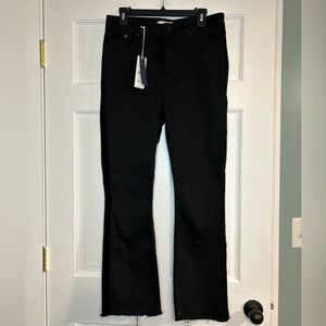 Vineyard Vines Kick Flare Black Denim NWT